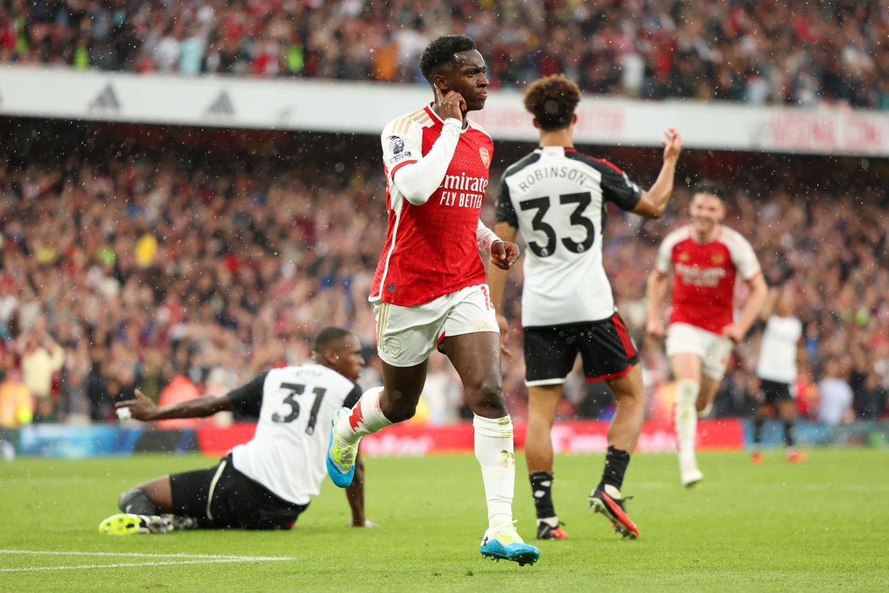 pertandingan arsenal vs fulham di premier league