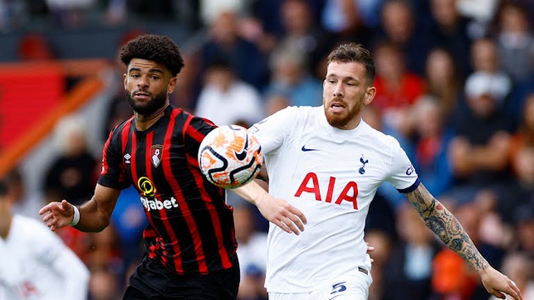 Hasil Pertandingan Bournemouth vs Tottenham Hotspur