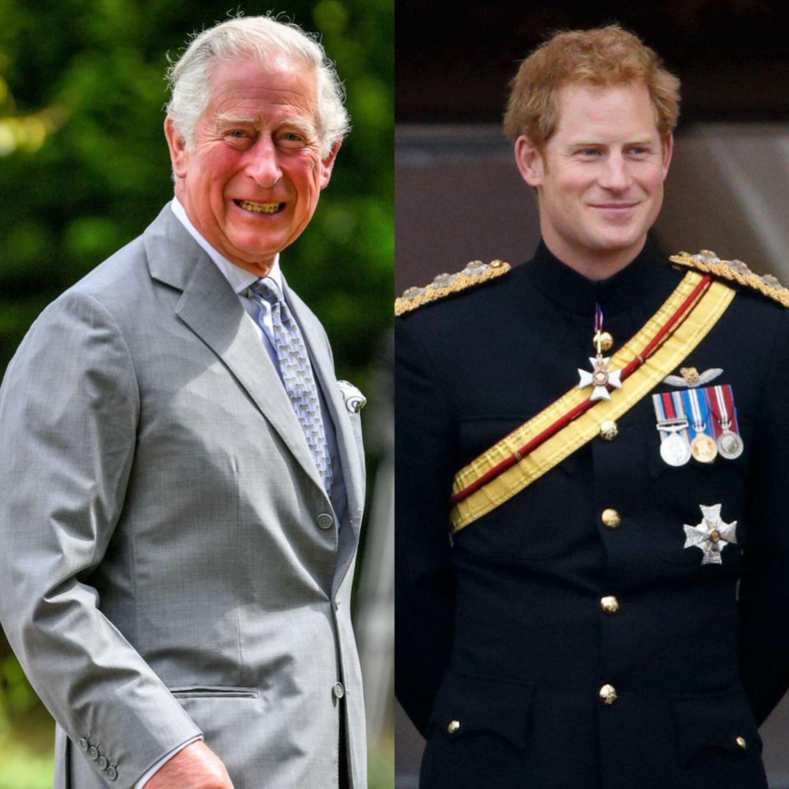 Raja Charles III dan Pangeran Harry