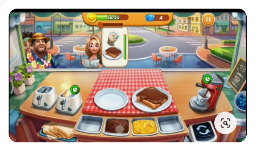 Game masak masakan di Android