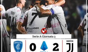 Hasil Empoli vs Juventus