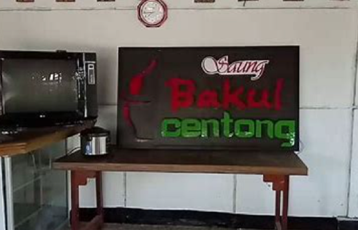 Kuliner di Saung Bakul Centong